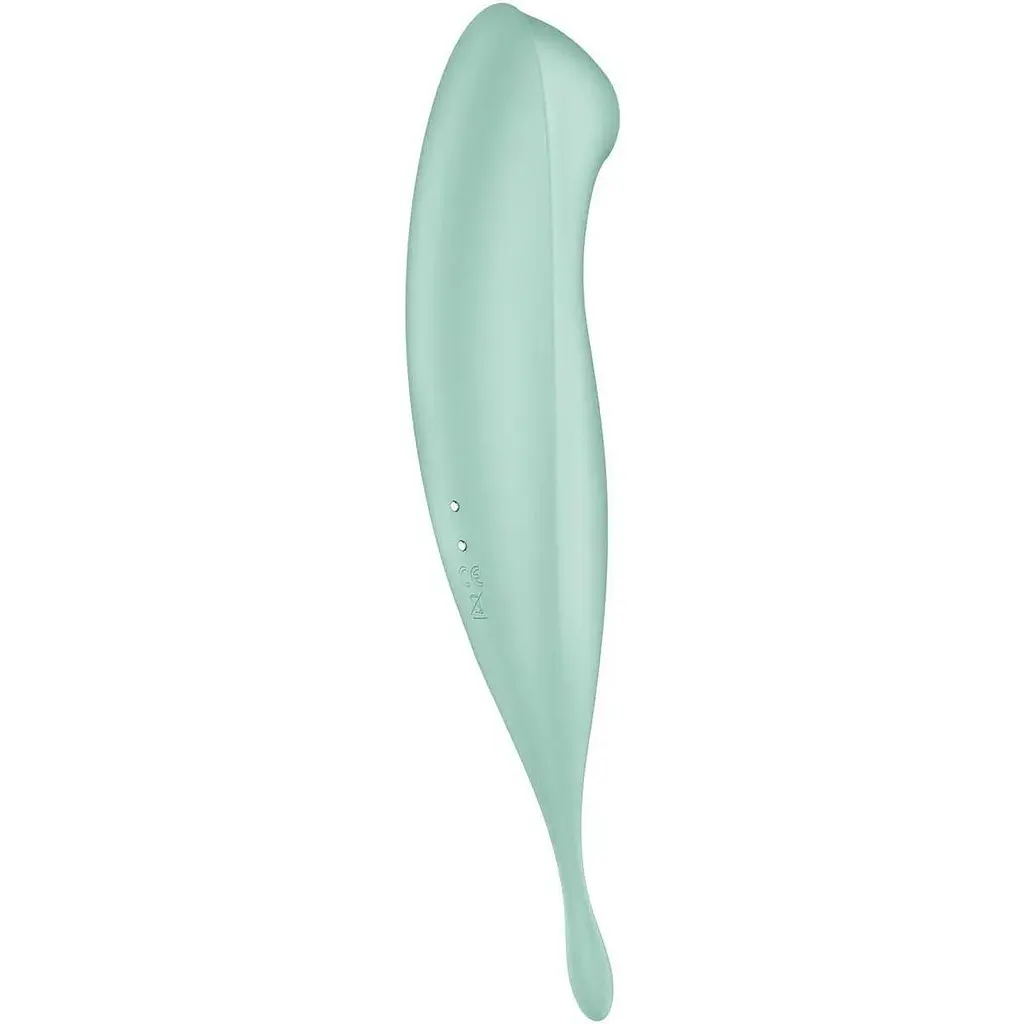 Вакуумный вибратор Satisfyer Twirling Pro+ вакуумный вибратор Мятний - фото 6