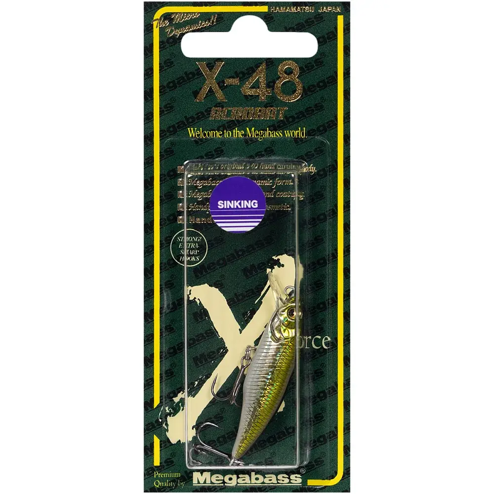 Воблер Megabass X-48 Acrobat S 48mm 3.2g GG Bass - фото 2