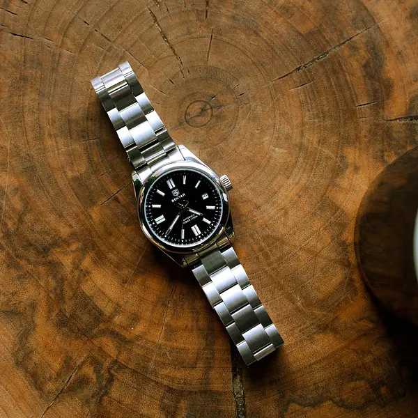 Наручний годинник Benyar Automatic 10 BAR Сріблястий (2783) - фото 4