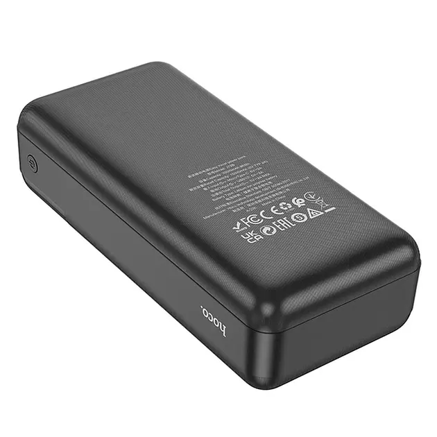 Універсальна мобільна батарея Power Bank Hoco J72B 30000 mAh (Чорний) - фото 2