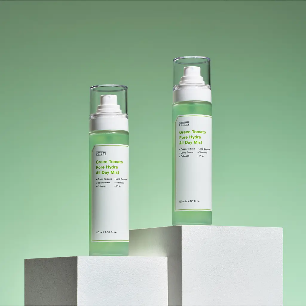 Мист увлажняющий для лица Green Tomato Pore Hydra All Day Mist Sungboon Editor 120 мл - фото 2