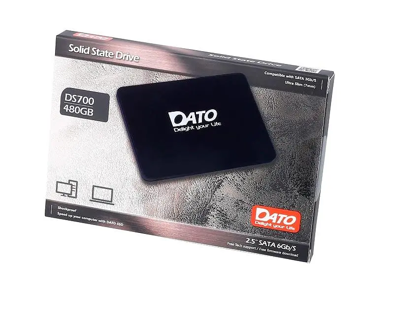 Накопичувач SSD 480GB Dato DS700 2.5" SATAIII TLC (DS700SSD-480GB) - фото 3