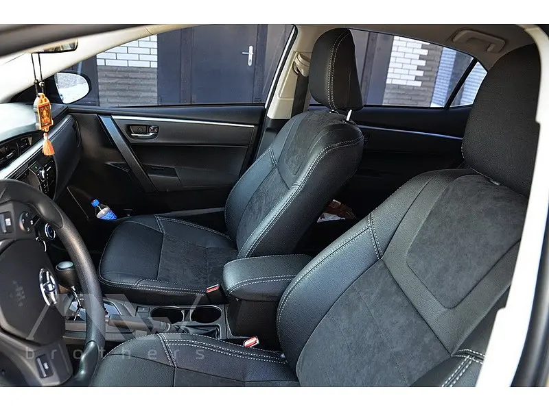 Авточохли модельні MW Brothers для Toyota Corolla (E170) c 2013 - фото 8