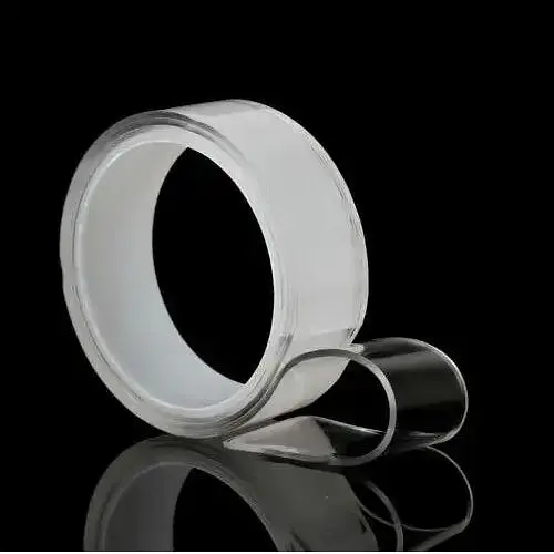 Клейка стрічка Mindo Ivy grip tape універсальна двостороння багаторазова 3 м прозора - фото 3