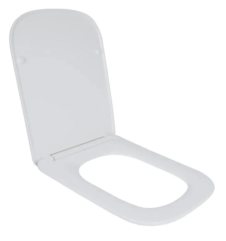 Сидіння для унітазу Qtap Crow 490 з мікроліфтом Slim Duroplast, Quick Release QT99SC5171W - фото 3