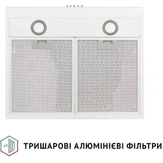 Витяжка пласка Perfelli PL 6022 W LED - фото 4
