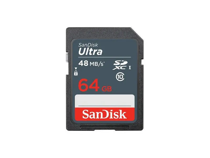 Карта пам'яті SanDisk Ultra SDXC UHS-I 64 GB (SDSDUNR-064G-GN3IN)