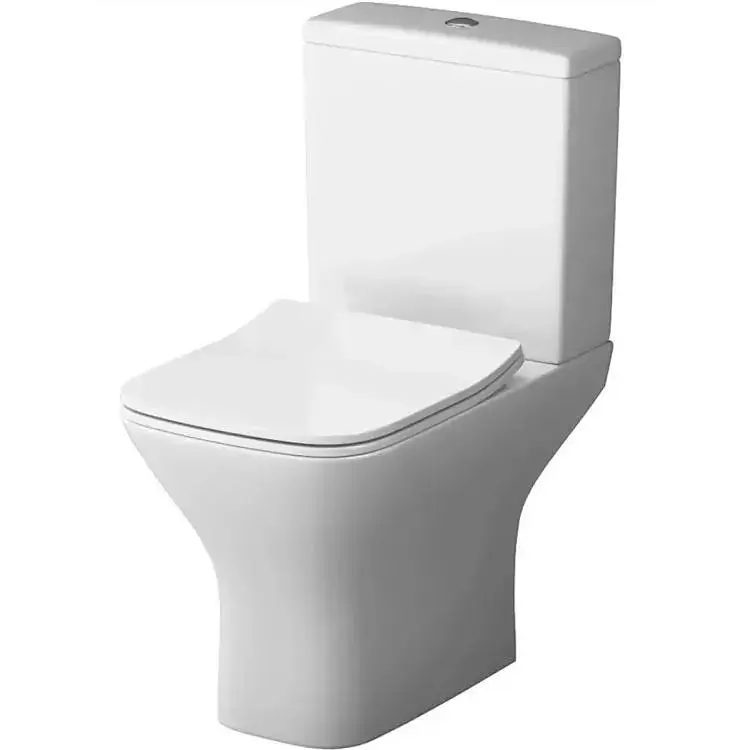 Унітаз-компакт AM.PM Gem без обідка з сидінням мікроліфт white CGA8601SC