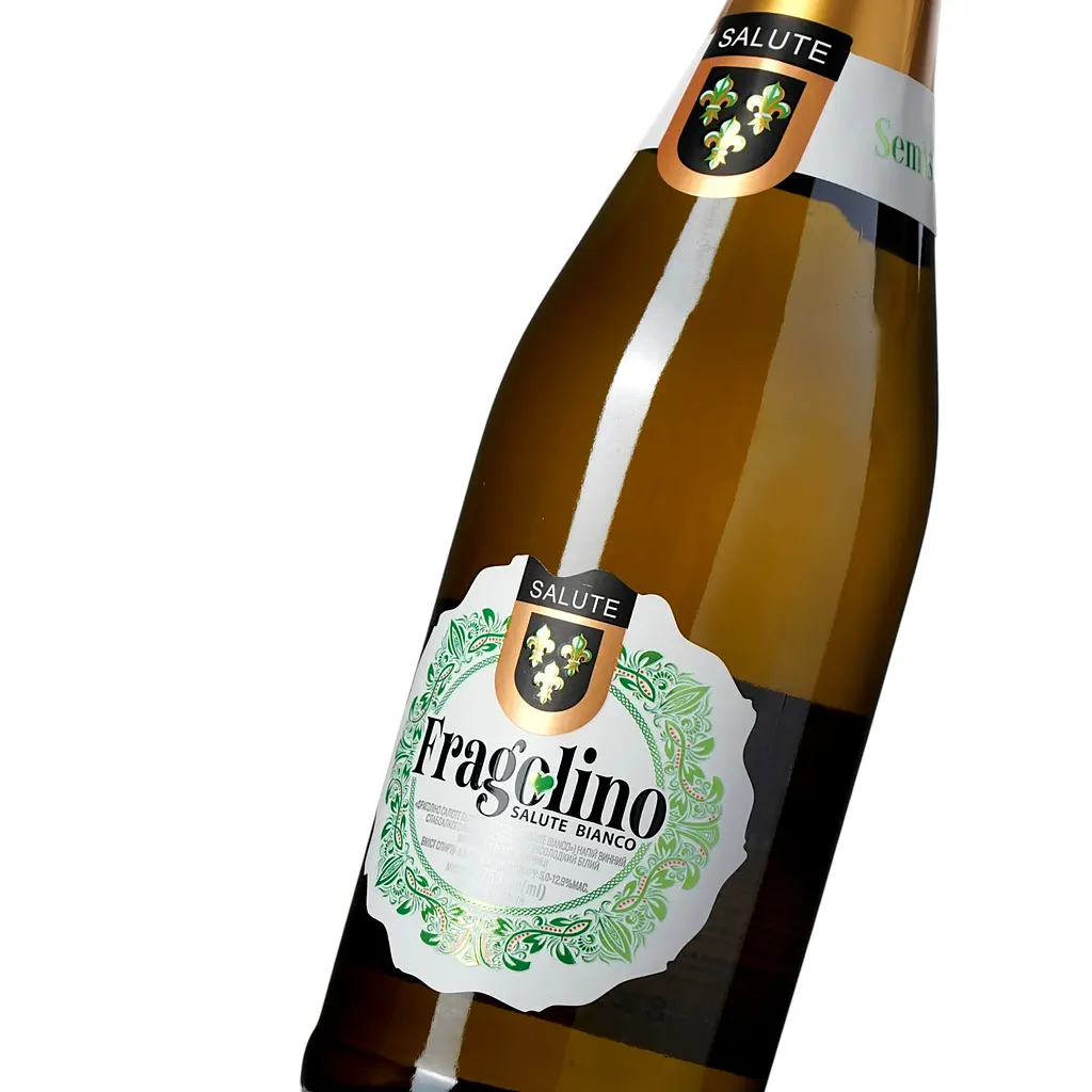 Напій винний Salute Fragolino Bianco слабоалкогольний газований напівсолодкий білий 6-6.9% 0.75 л - фото 5