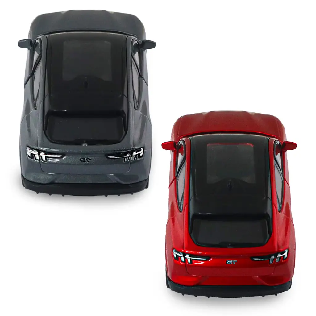 Автомодель - FORD MUSTANG MACH-E GT 2023 (червоний, сріблясто-сірий) - фото 10
