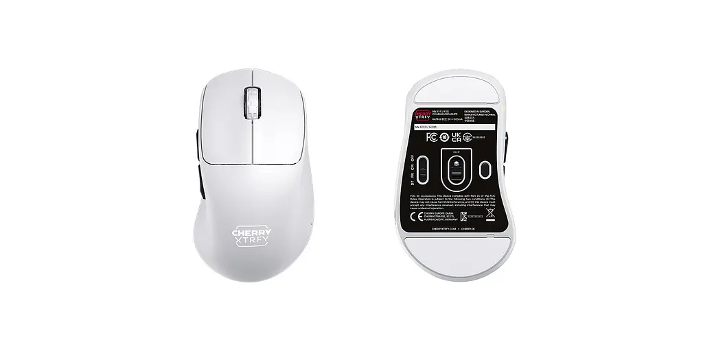 Комп'ютерна миша Cherry Xtrfy M64 PRO 8K WL/USB-A RGB білий teh0014110 - фото 2