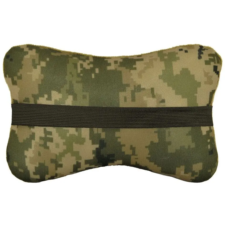 Підголовник-подушка Tigres Тризуб, 24х15 см, хакі (ПД-0460) - фото 2