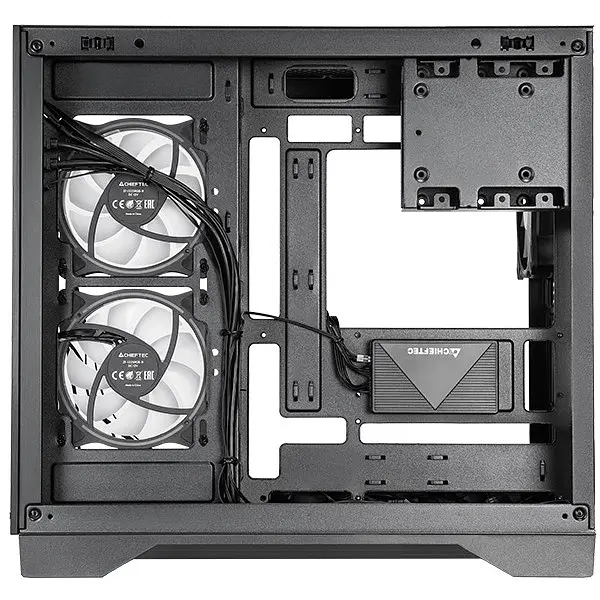 Корпус Chieftec VISIO GM-30B-TG-OP ATX, без Блок живлення, Чорний - фото 3