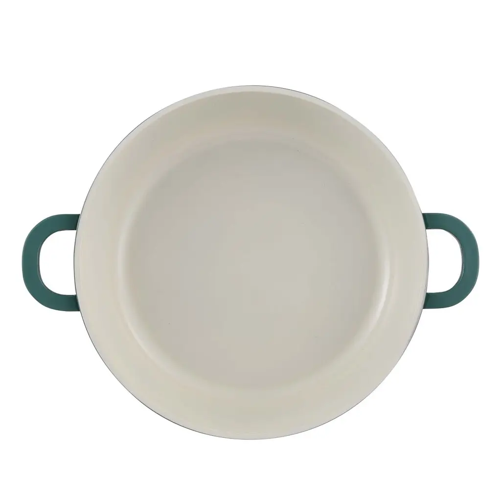 Сотейник с крышкой Bergner Excalibur зеленый 24 см (BG-36103-GR) - фото 4
