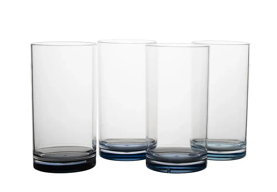 Набір склянок Gimex Longdrink Glass Colour 4 Pieces 4 Person Sky (6910186) (DAS302012)