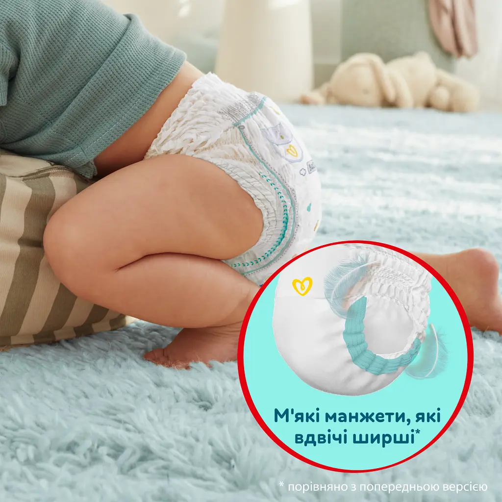 Підгузки Pampers Premium Care Pants Midi Розмір 3 (6-11 кг) 48 шт (8001090759795) - фото 6