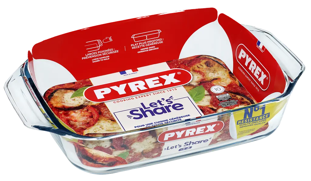 Форма для запікання Pyrex 35х23х7 см 3 л kuh0016031 - фото 2