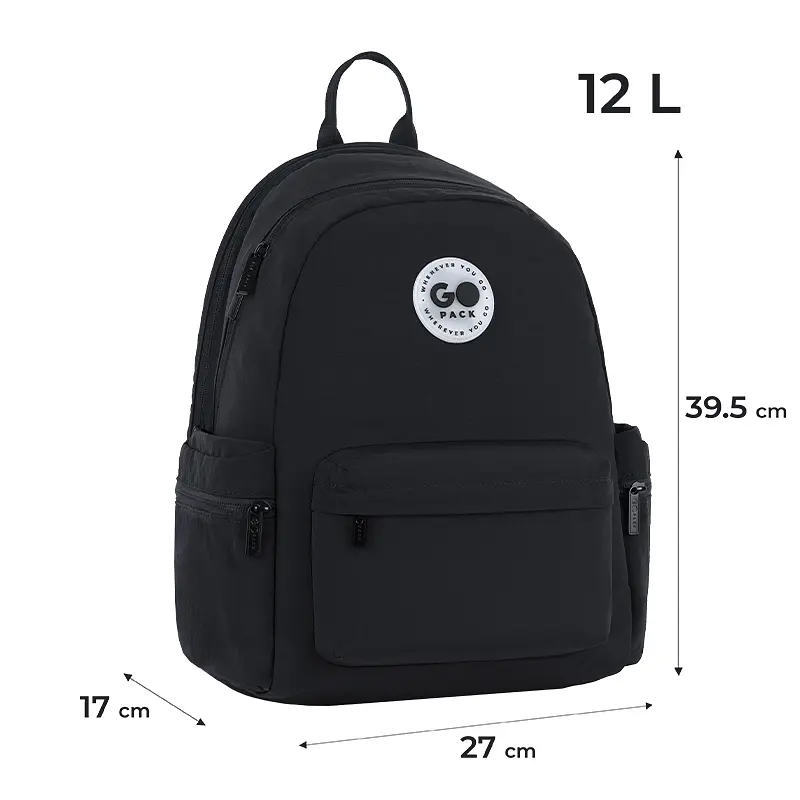 Рюкзак GoPack Education Teens 2510M чорний Чорний (GO26-2510M-1) - фото 2