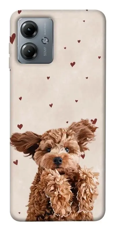 TPU чохол Demsky Сute doggy для Motorola Moto G14