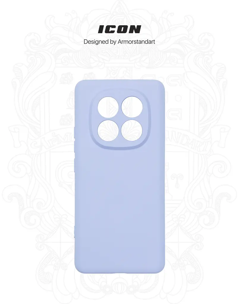 Чехол ArmorStandart ICON для Xiaomi Redmi Note 14 Pro+ 5G Camera cover Lavender (ARM79834) - фото 3