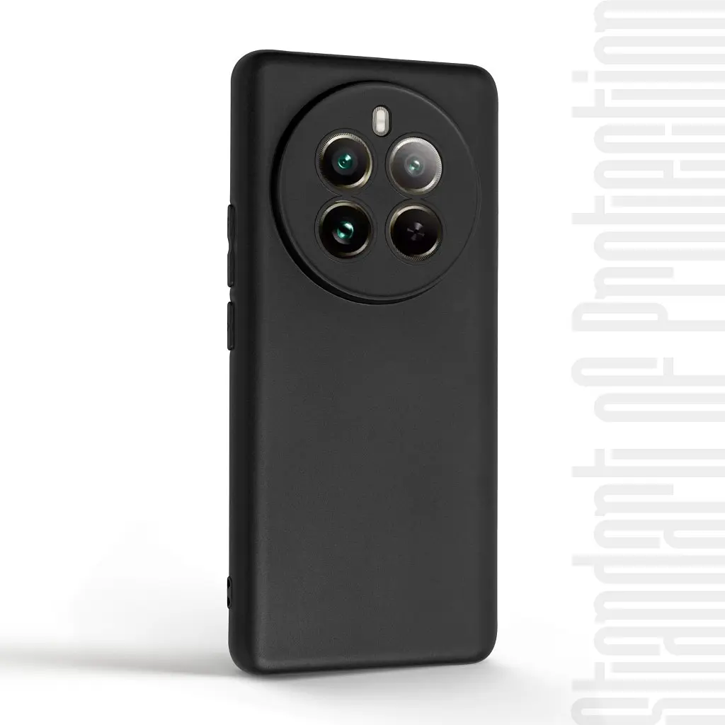 Чохол до мобільного телефона Armorstandart Matte Slim Fit Realme 12 Pro / 12 Pro+ Camera cover Black (ARM74749) - фото 2