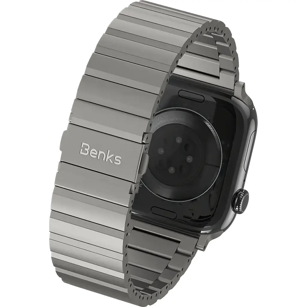 Ремешок Benks AeroTitan для Apple Watch 44/45/46/49mm Titanium [161131] - фото 4