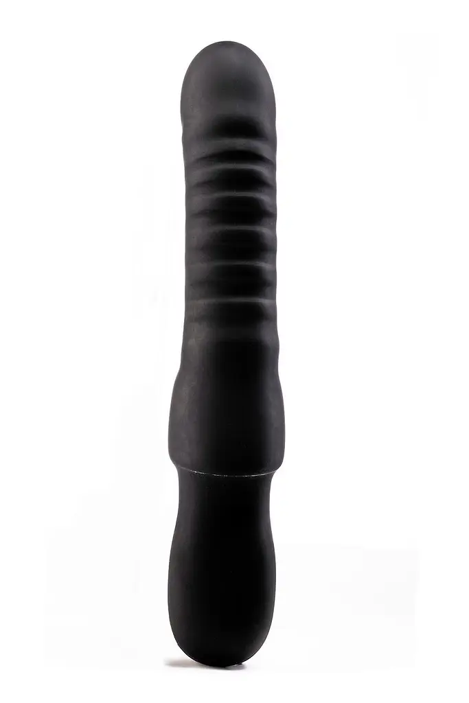 Вібратор-кролик Dreamtoys Typhon 23 см чорний - фото 4