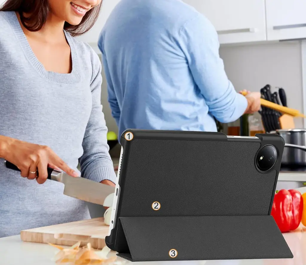 Чохол до планшета BeCover Smart Case Xiaomi Redmi Pad SE 8.7" Black (711904) - фото 5