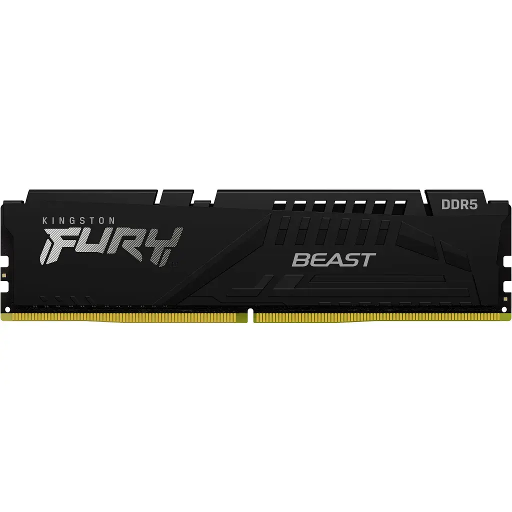 Модуль пам'яті для комп'ютера DDR5 64GB (2x32GB) 6000 MHz Beast Black EXPO Kingston Fury (ex.HyperX) (KF560C36BBEK2-64) - фото 2