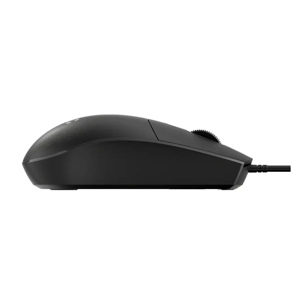Мишка AOC MS100B USB Black (MS100B/LA) - фото 2