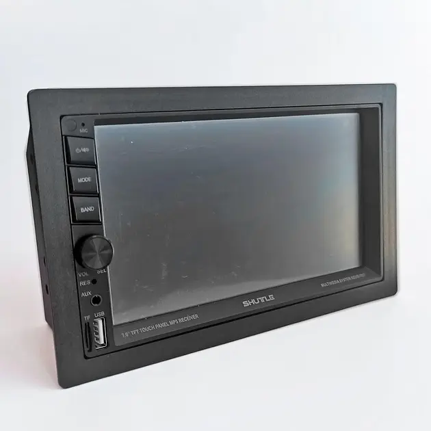 Автомагнітола 2DIN Shuttle SDUD-7037 екран 7 дюймів сенсорний Bluetooth USB SD FM MirrorLink Чорний - фото 2