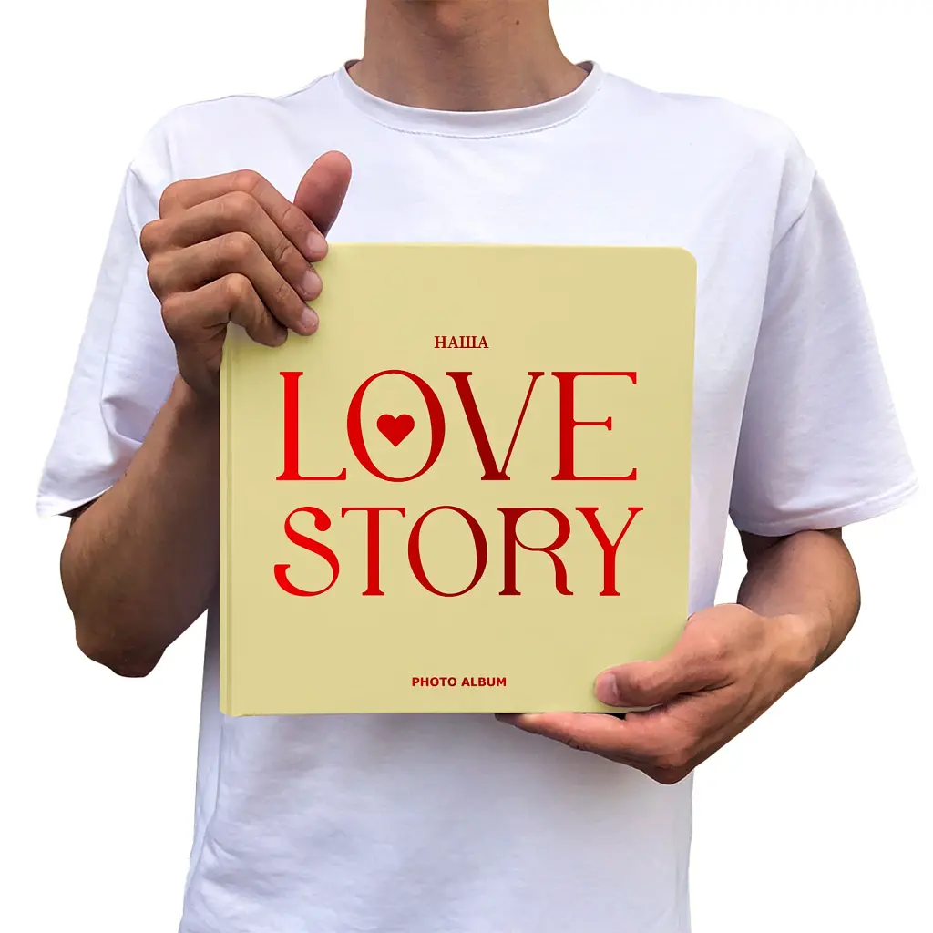 Фотоальбом «Love story» бежевий - фото 6