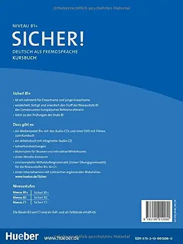 Sicher! B1+ Kursbuch - фото 2