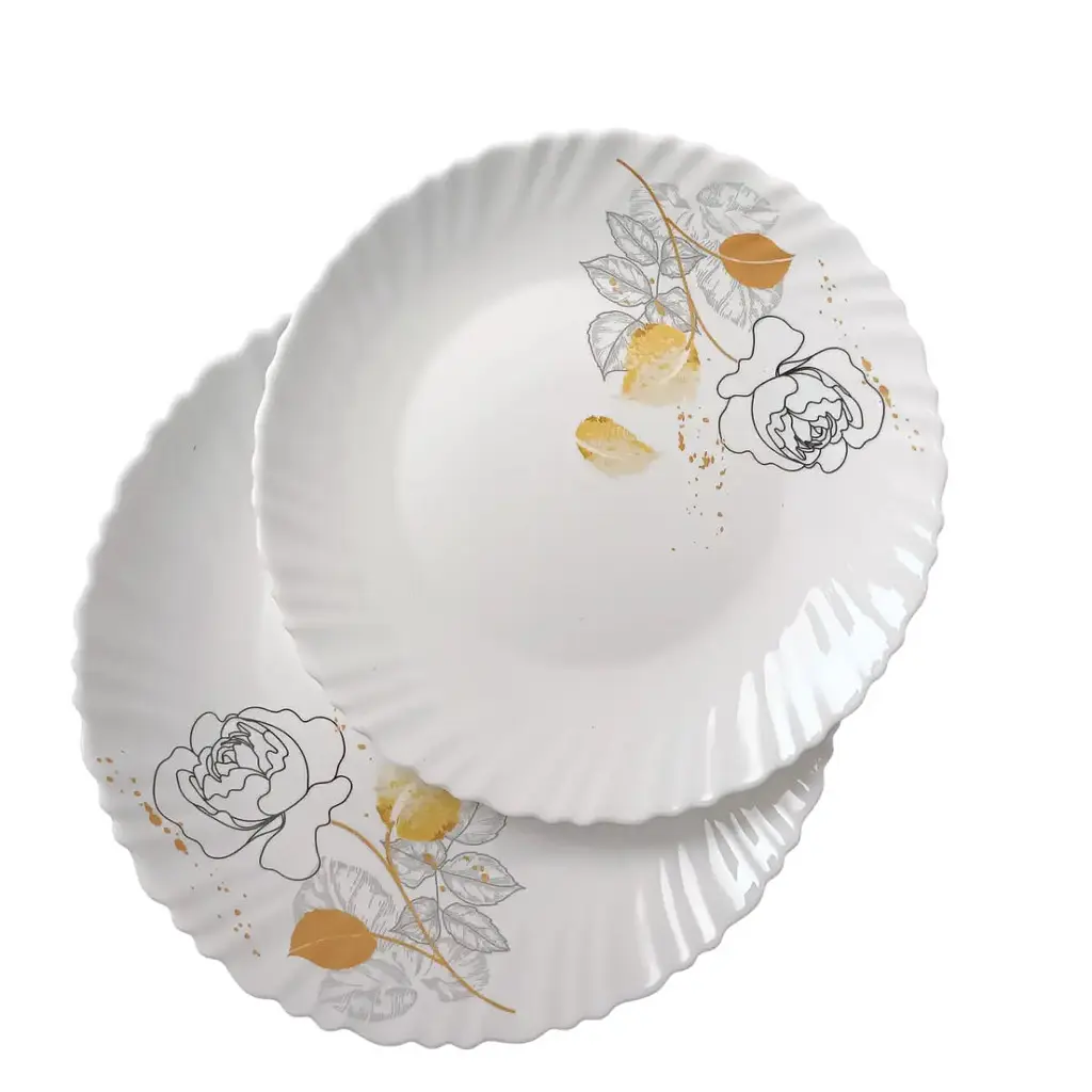 Тарілка десертна Vittora Wave Магічна краса V-190MG 19 см (136969) - фото 2