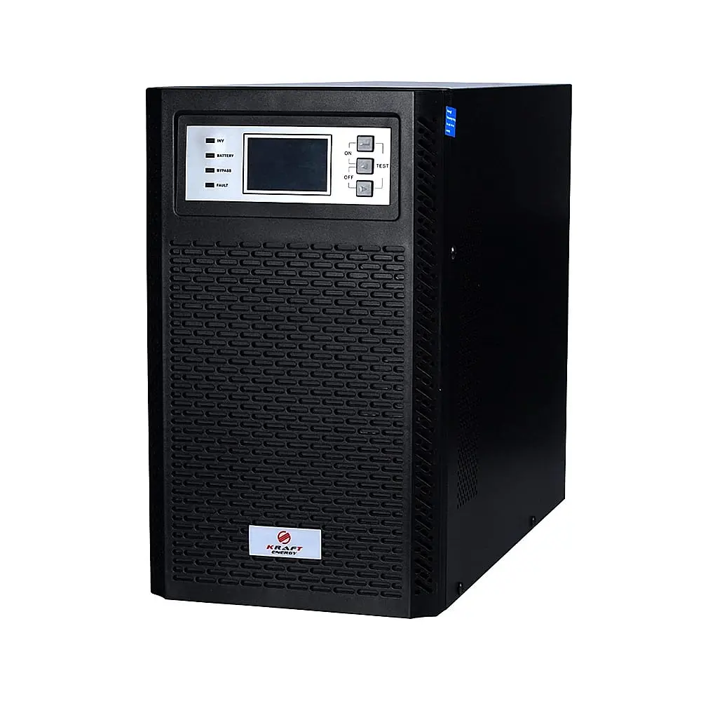 Джерело безперебійного живлення Kraft KRF-T2000VA/2KW(LCD)Ex Pro Online UPS під зовнішній акумулятор (42-00018) - фото 4