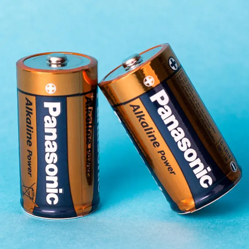 Батарейка Panasonic C LR14 Alkaline Power * 2 (LR14REB/2BP) - фото 3