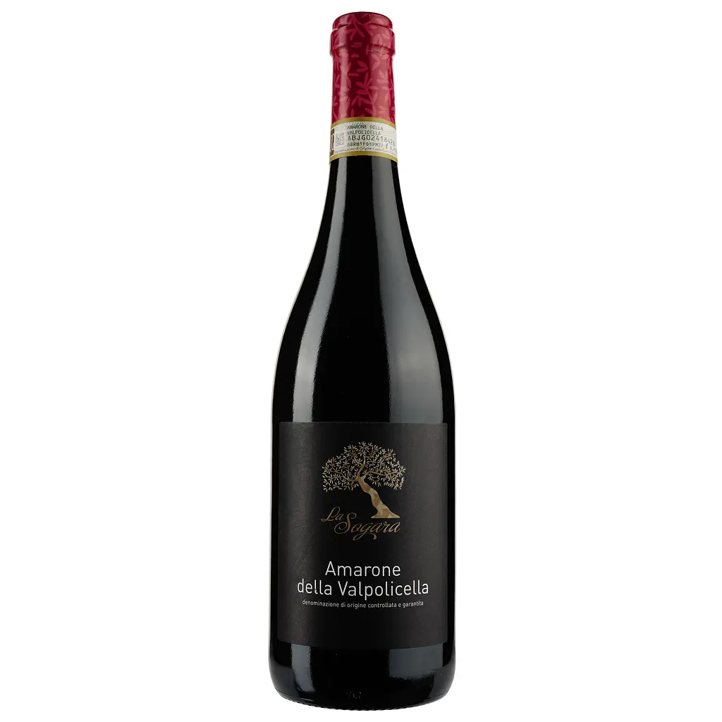 Вино La Sogara Amarone della Valpolicella Docg, 15%, 0,75 л (ALR16001) - фото 2