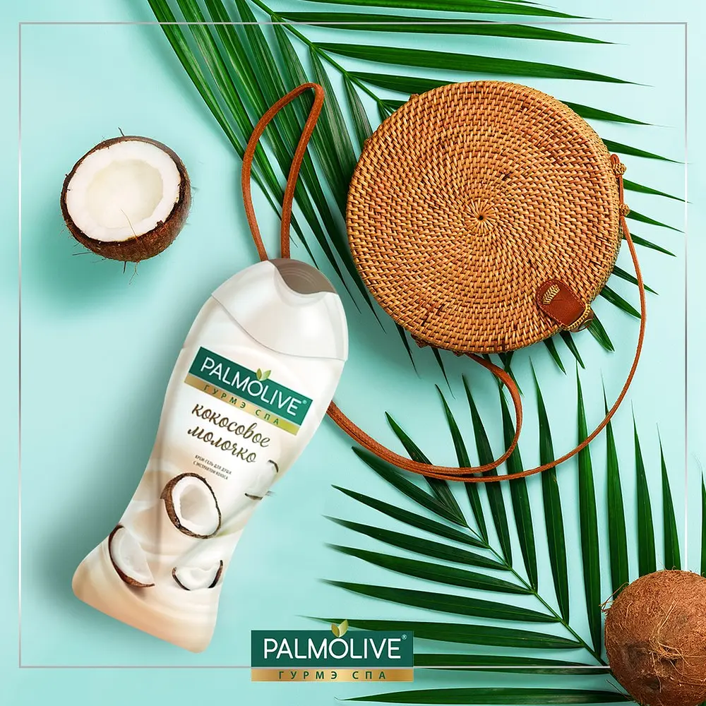 Гель для душу Palmolive Gourmet Spa Кокосове молочко, 250 мл - фото 6