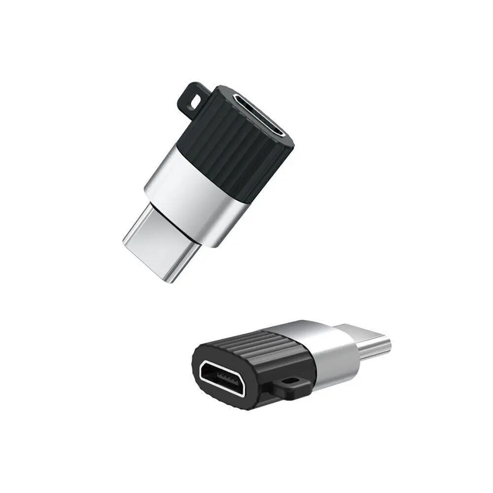 Перехідник XO NB149A Micro to Type-C connector Чорний