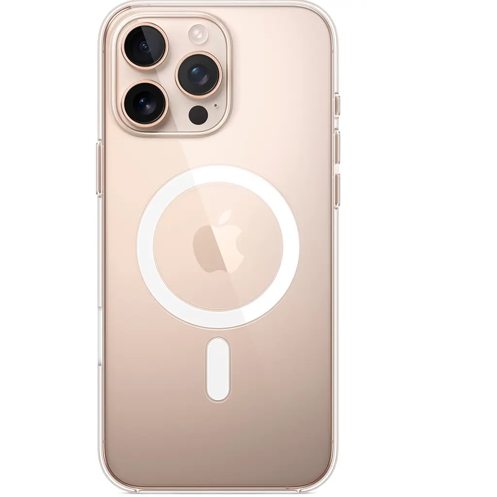 Чохол Clear Case with MagSafe для Apple iPhone 16 Pro Max Transparent АА [115337] - фото 5