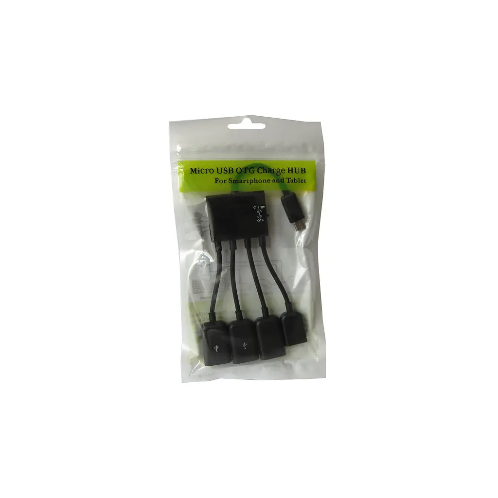 Концентратор Lapara LA-MicroUSB-OTG-HUB black - фото 9