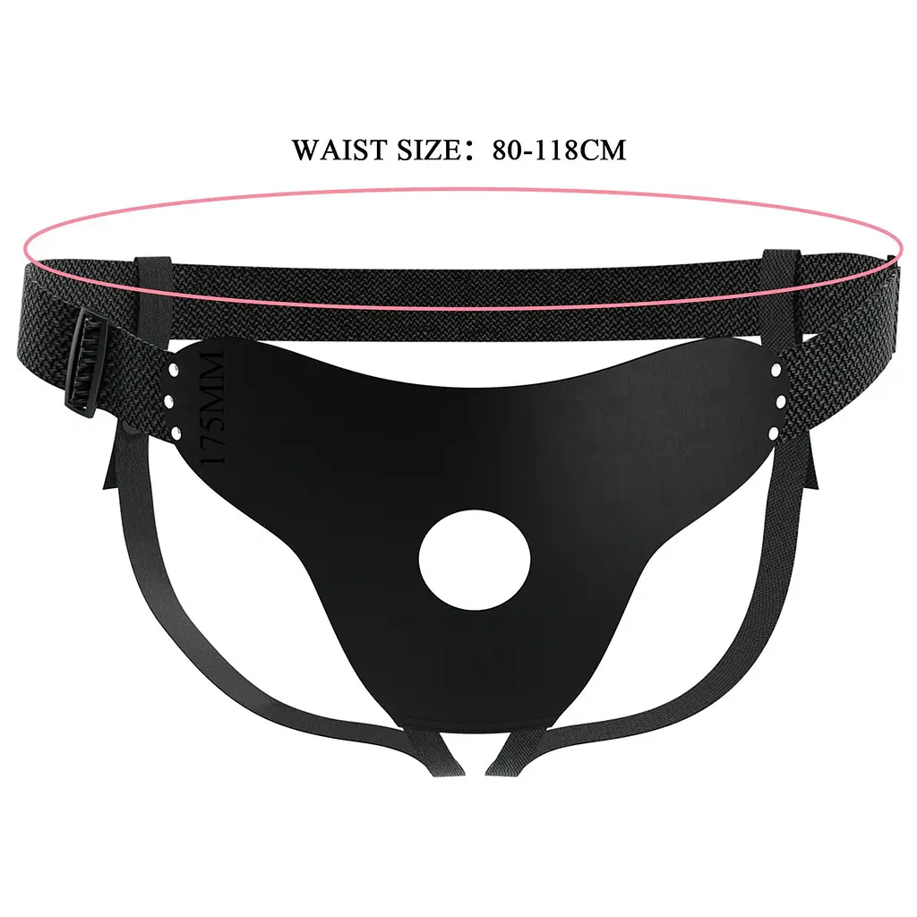 Трусики для страпона Pretty Love Harness Briefs Straps Love Spell (черный) - фото 10