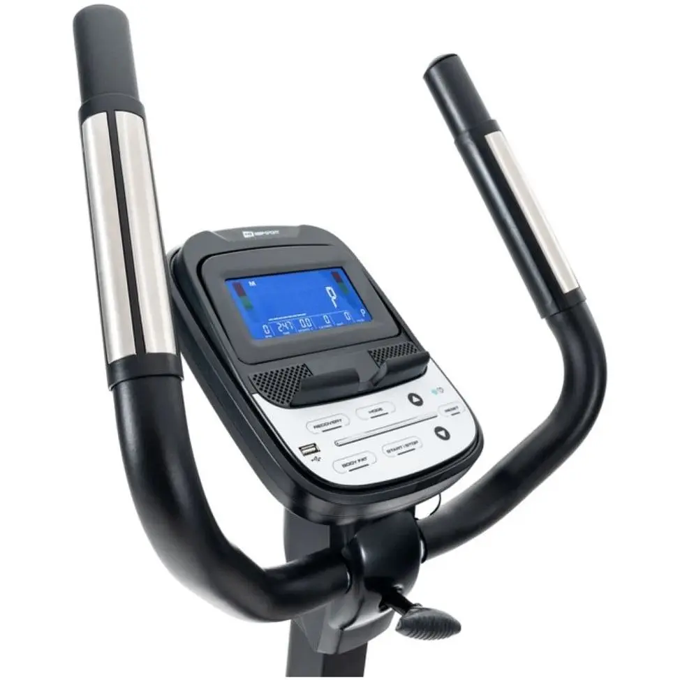 Велотренажер Hop-Sport HS-250H Drim с матом черно-синий - фото 6