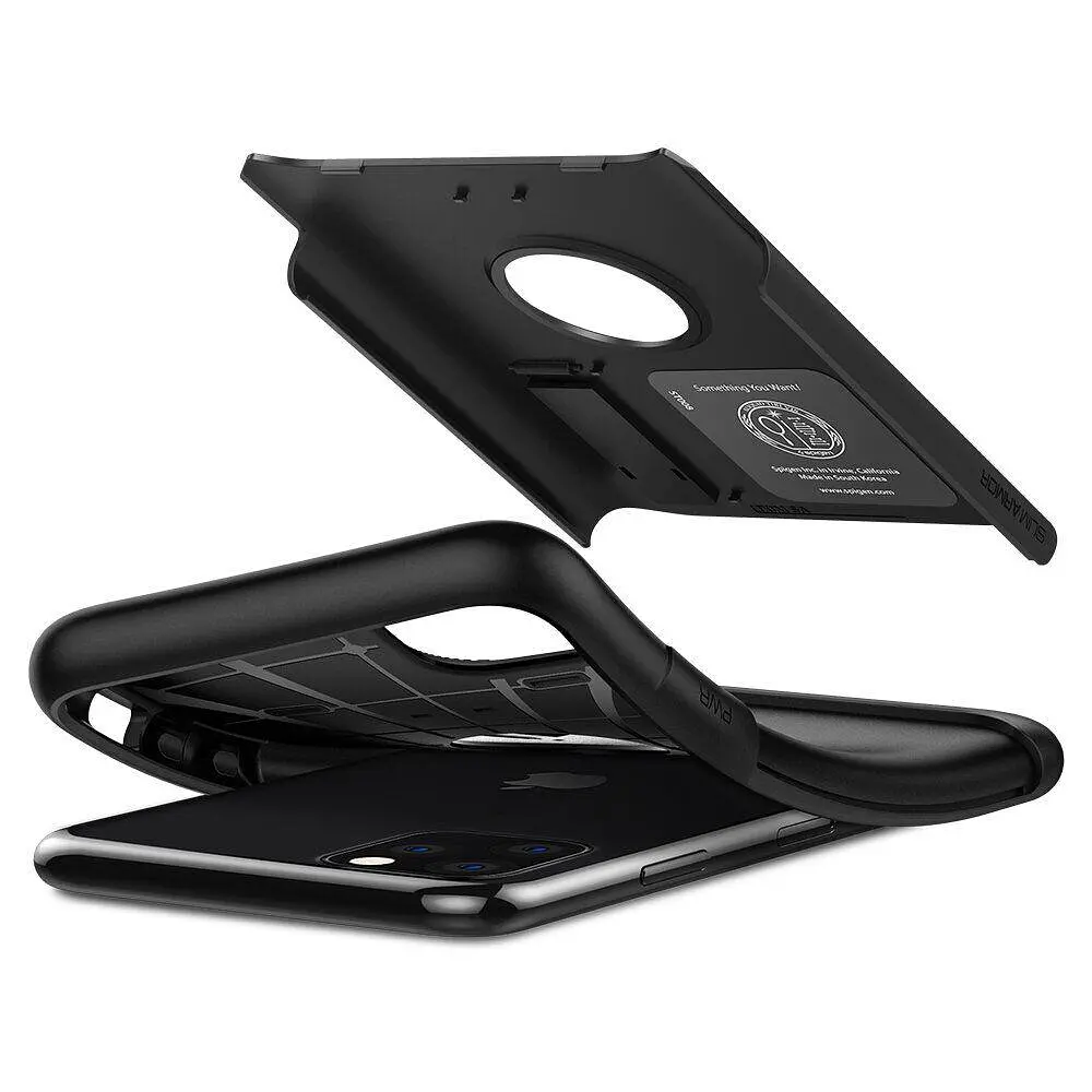 Чохол протиударний із підставкою Spigen Slim Armor 077CS27107 для iPhone 11 Pro (5.8") Black - фото 7