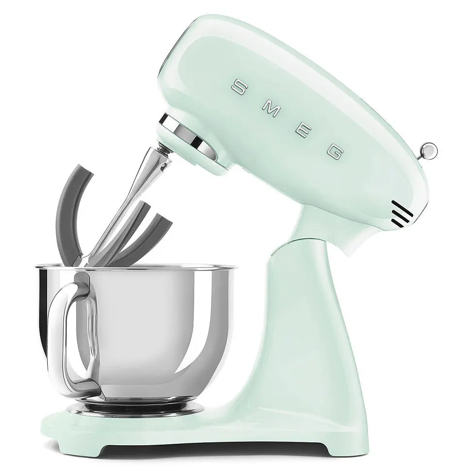 Міксер планетарний Smeg (SMF03PGEU) Retro Style 50's - світло-зелений - фото 4