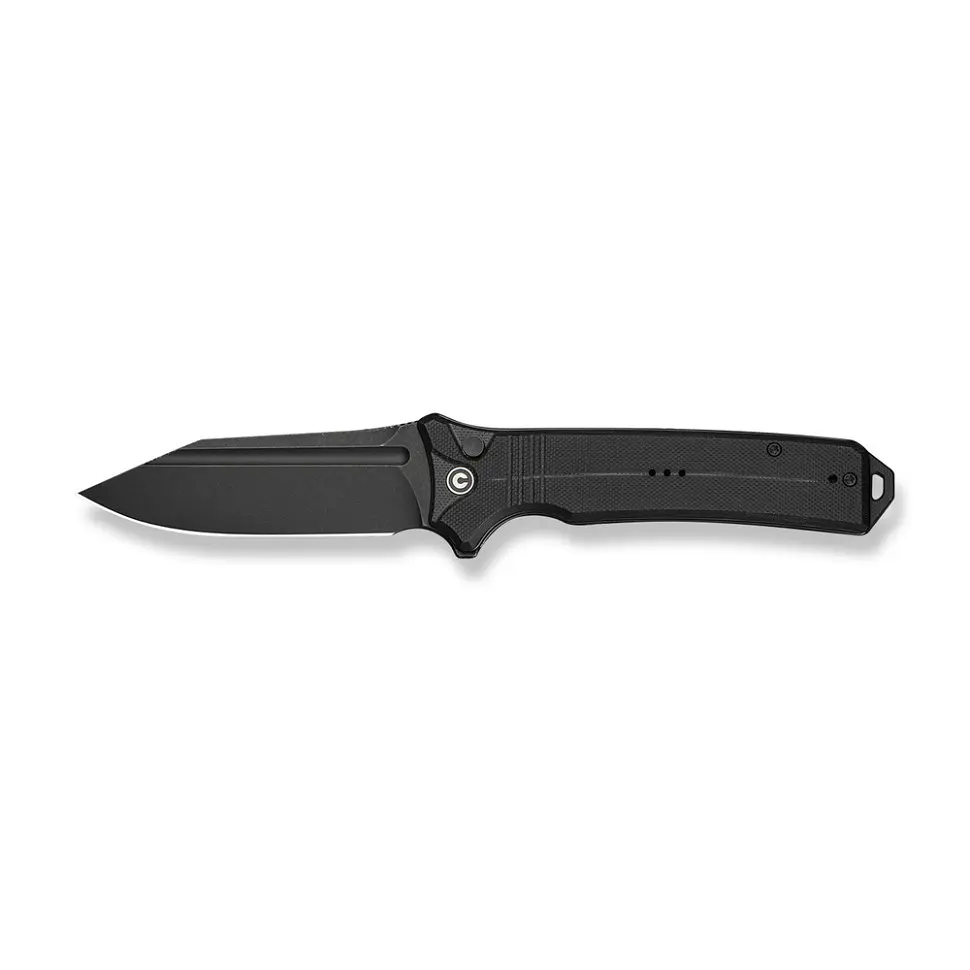 Ніж складаний туристичний Civivi Neurohaptic, (9.5 см) Nitro-V/G10 чорний - фото 8