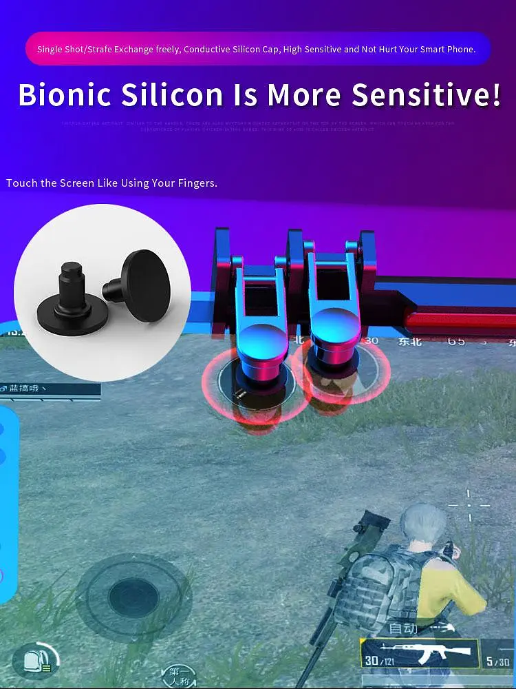 Джойстик для телефону з охолодженням Memo DL88 ігровий контролер тригер Black (18537) - фото 10