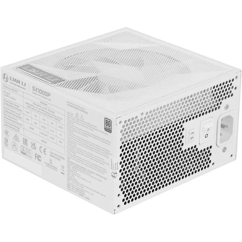 Блок живлення Lian Li SX1000P 1000W White (G9P.SX1000P.W000.EU) [176721] - фото 6