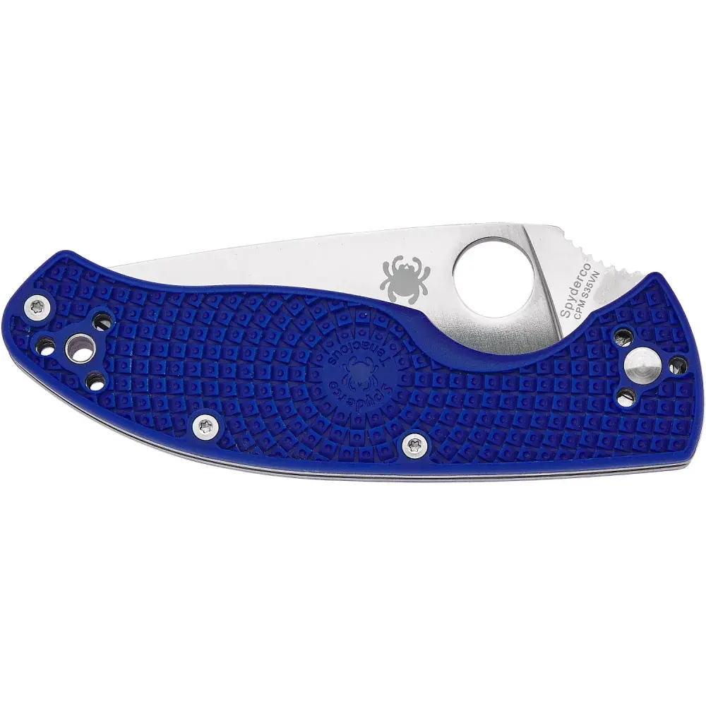 Ніж Spyderco Tenacious S35VN blue - фото 3