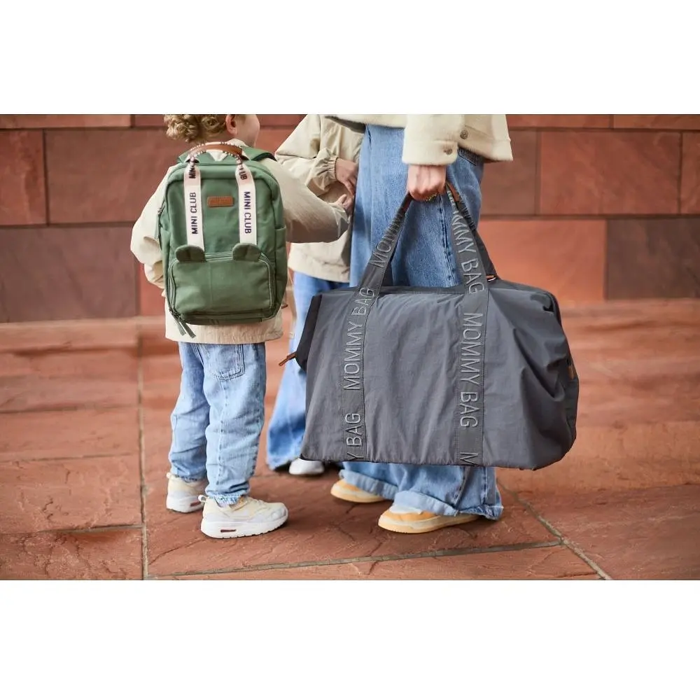 Сумка для мами Childhome Mommy bag Signature anthracite (CWMBBSUDG) - фото 12
